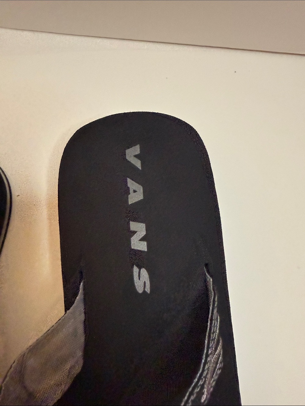 Vans summer size 7 vacation water safe flip-flops 2 inch heel to 1 inch platform - Picture 3 of 6